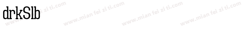 AdirekSlab 400字体转换